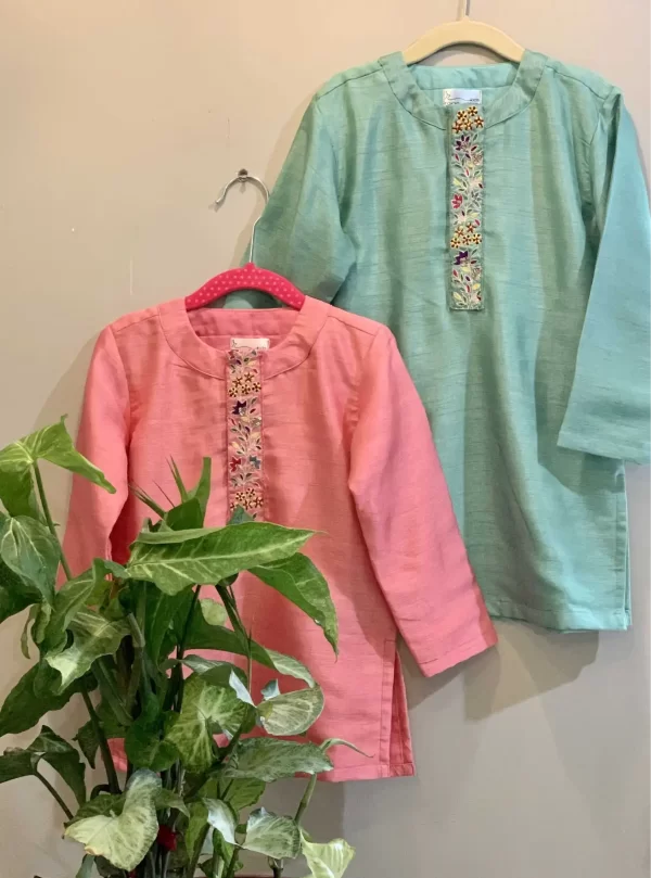 Embroidery Thread Ari Kurta Set